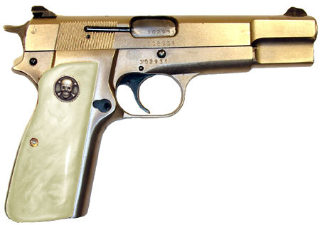 Browning Hi-Power in White Pearl