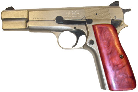 Browning Hi-Power w/russet pearl