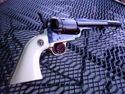Colt SAA with smooth ivory grips