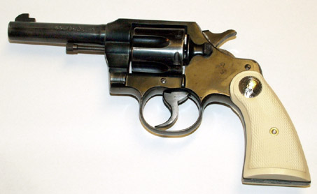 Colt Official Police with Mercury Dimes